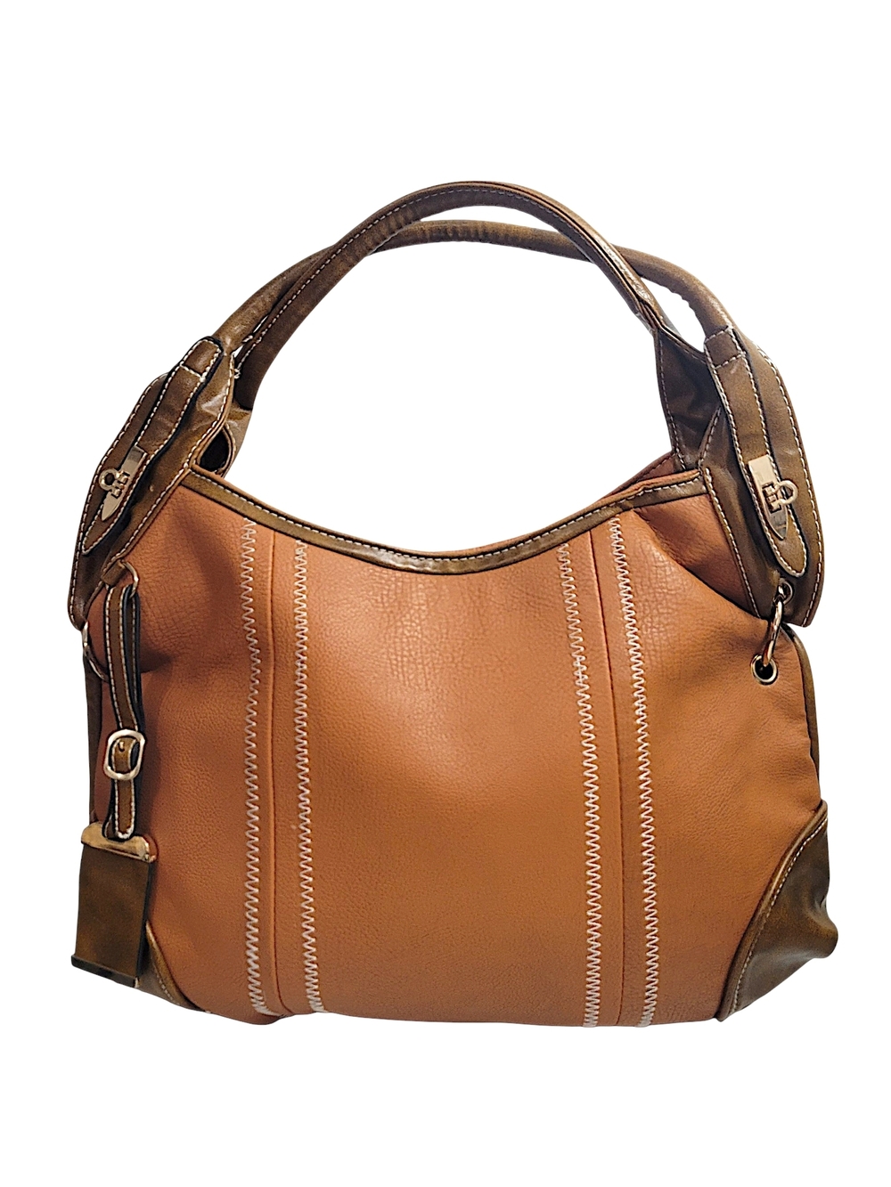 J Francis Leatherette Hobo Bag